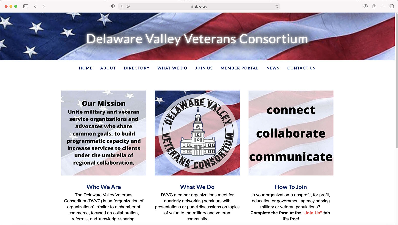 DVVC website