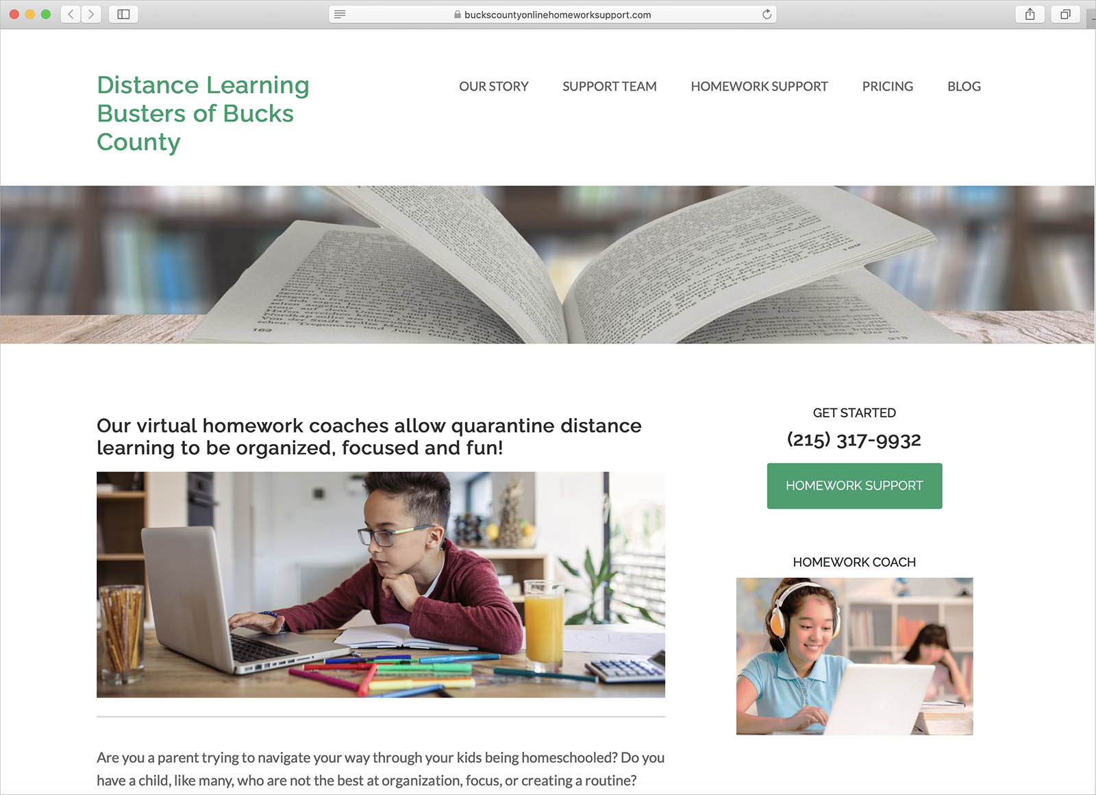 Distance Learning Busters